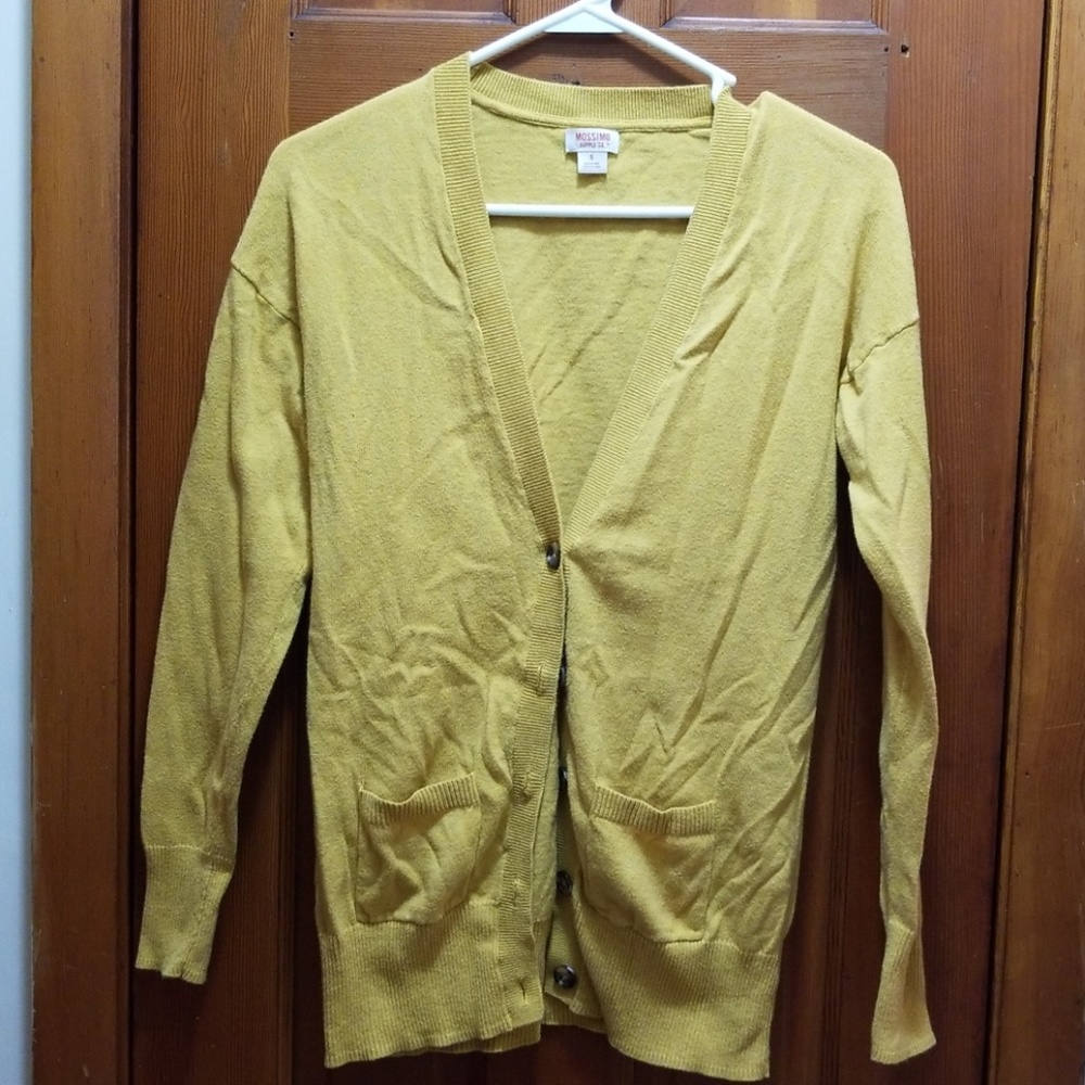 Mustard cardi